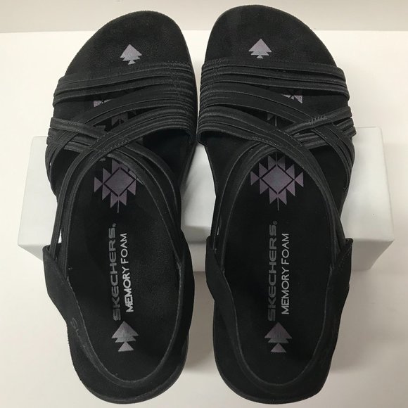 Skechers® Reggae Slim Simply Stretch Women's Strappy Sandals - Picture 7 of 16